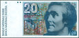 Szwajcaria - 20 franków 1986 * P55f * starszy typ