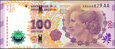 Argentyna - 100 pesos ND/2016 - P358c - Evita Peron