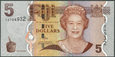 Fidżi - 5 dolarów ND/2011 * P110b * Królowa Elżbieta II