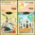 Bermudy - Bermuda - 50 dolarów 2009 * P61A * ptak
