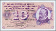 Szwajcaria - 10 franków 1977 * P45s Gottfried Keller * UNC
