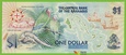 BAHAMY 1 Dollar 1974(1992) P50a B315a B UNC