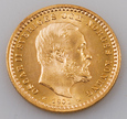 5 koron Szwecja 1901 2,24g Au900