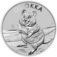 Srebrna moneta Quokka, 1 oz, 2020