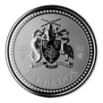 Srebrna moneta Trójząb z Barbadosu, 1 oz, 2022