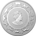 Srebrna moneta Lunar, RAM- Rok Bawołu, 1 oz, 2021