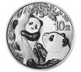 Srebrna moneta Chińska Panda, 30 g, 2021