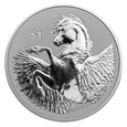 Srebrna moneta Virgin Islands: Pegaz, 1 oz, 2022