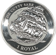 Srebrna moneta The Cutty Sark 1 oz 2021