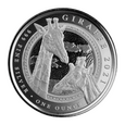 Srebrna moneta Gwinea: Żyrafa, 1 oz, 2021