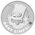 Srebrna moneta The Simpsons: Bart Simpson, 1 oz, 2022