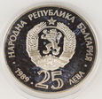 25 Lewa Bułgaria 1989 23,33g Ag925