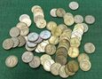 Zestaw monet - włoskie liry, 20 oz