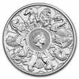 Srebrna moneta Bestie Królowej: podsumowanie serii, 2 oz, 2021