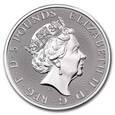 Srebrna moneta Bestie Królowej: podsumowanie serii, 2 oz, 2021
