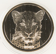 Leopard Afrykański  Ghana 1oz Ag999