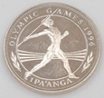 Moneta srebrna Królestwo Tonga 1 Panga IO 1996 31,5g Ag925