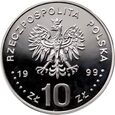 Polska, III RP, 10 złotych 1999, Akademia Krakowska