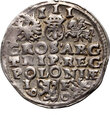 #AJ# Polska, Zygmunt III Waza, trojak 1596 IF, Lublin