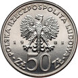 #AN# Polska, PRL, 50 zł 1981, Boleslaw Śmiały, próba, nikiel