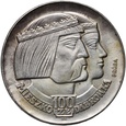 Polska, PRL, 100 złotych 1966, PRÓBA, Mieszko i Dąbrówka