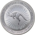 Australia, Elżbieta II, 1 dolar 2022, Kangur, Uncja srebra