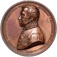 Holandia, medal dla burmistrza Amsterdamu,1850