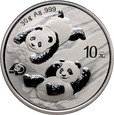 Chiny, 10 juanów 2022, Panda