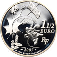 Francja, 1 1/2 euro 2007, Asterix, Bankiet
