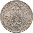 #Aj# Austria, Franciszek Józef I, 1 floren 1861 A, Wiedeń