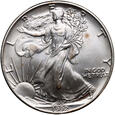 USA, 1 dolar 1992, Amerykański srebrny orzeł, uncja srebra