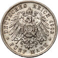 Niemcy, Wirtembergia, Wilhelm II, 5 marek 1903 F