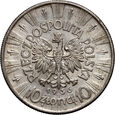 Polska, II RP, 10 złotych 1936, Józef Piłsudski