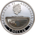 Australia, Elżbieta II, dolar 2011, Skarby Australii- Perły