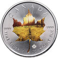 764. Kanada, 5 dolarów 2015, Liść klonu, Cztery pory roku