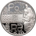 #AJ# Polska, III RP, 20 złotych 1998, Odkrycie Polonu i Radu 