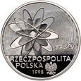 #AJ# Polska, III RP, 20 złotych 1998, Odkrycie Polonu i Radu 