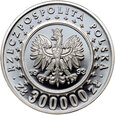 Polska, III RP, 300000 złotych 1993, Zamek w Łańcucie