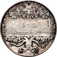 Łotwa, medal pamiątkowy z 1901, 700 lat Rygi