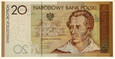 Polska, III RP, 20 złotych 2009, Juliusz Słowacki