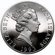 48. Wyspy Cooka, Elżbieta II,  20 dolarów 1993