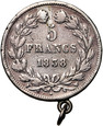 Francja, Ludwik Filip I, 5 franków 1838 W, Lile