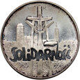 Polska, III RP, 100000 złotych 1990, Solidarność, Typ A, prooflike
