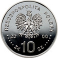 Polska, III RP, 10 złotych 2000, Jan II Kazimierz, Popiersie