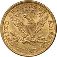 USA, 5 dolarów 1881, Liberty Head