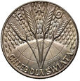 622. Polska, PRL, 10 złotych 1971, FAO Chleb dla świata, Próba