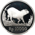 Indonezja, 10000 rupii 1987, Babirusa NGC PF69 Ultra Cameo