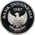 Indonezja, 10000 rupii 1987, Babirusa NGC PF69 Ultra Cameo
