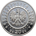 #AS# Polska,  20 złotych 1999, Pałac Potockich-Radzyń Podlaski 