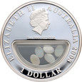 Australia, Elżbieta II, dolar 2008, Skarby Australii- Opale